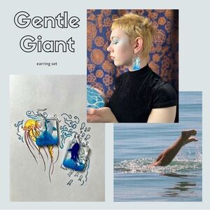 Gentle Giant earring set